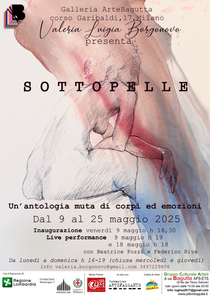 locandina sottopelle mostra personale 2025